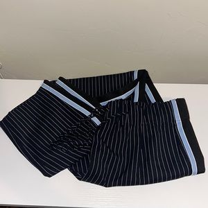 BCBG Maxazria Pinstripe Straight Leg Joggers NWOT Pants